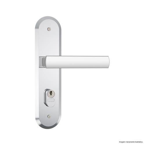 FECHADURA EXTERNA 1801/35 ESPELHO INOX(G) STAM 41789 B