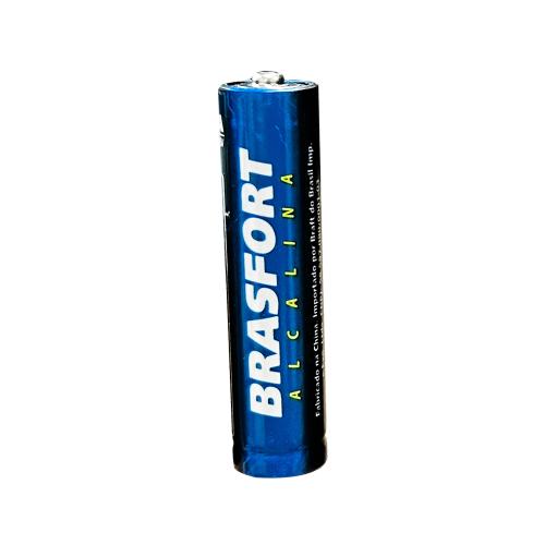 PILHA ALCALINA PALITO AAA 1,5V C/2 UN BRASFORT 6300 B