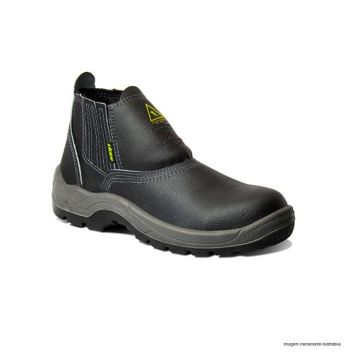 BOTINA BIDENSIDADE ELASTICA LIDER C/BIQ. COMPOSITE Nº 43 ELETRICISTA L142 CARTOM 32287 B
